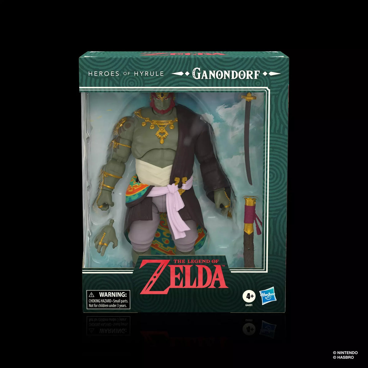 Hasbro - The Legend of Zelda - Ganondorf - Heroes of Hyrule - Deluxe 6" Action Figure (PRE-ORDER MAY 2027)