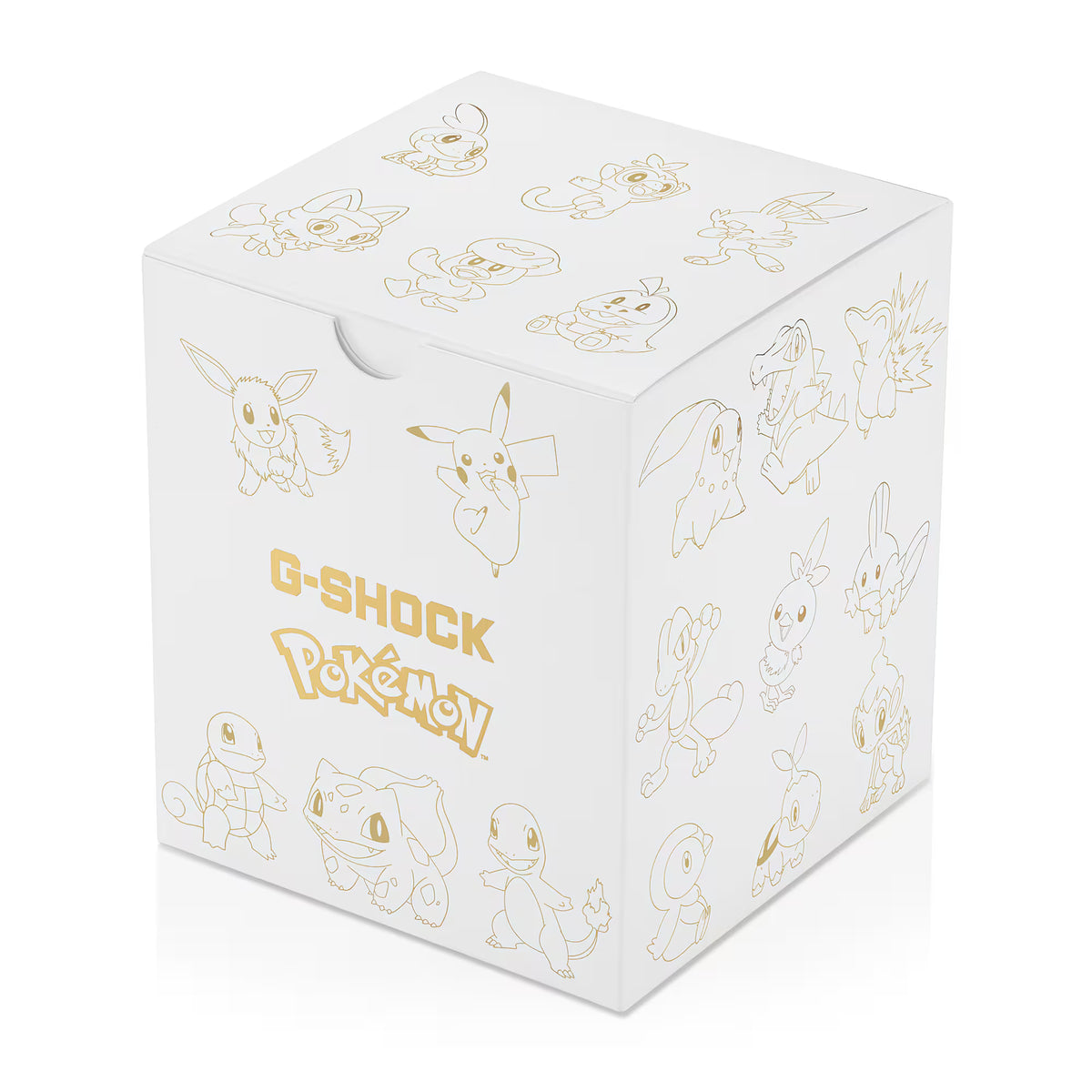 Pokemon Bundle: Casio G-Shock x Pokémon GA-110PKM-7A + Trading Card Boxes