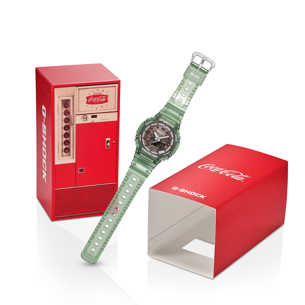 Casio G-Shock x Coca-Cola GA-2100CC-3A