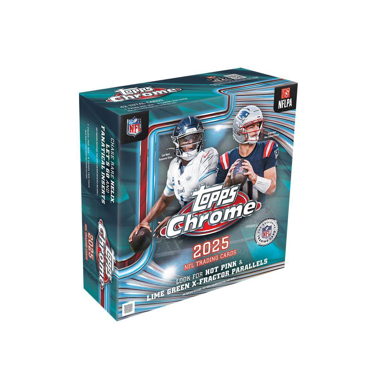 2025 Topps Chrome Football Mega Box