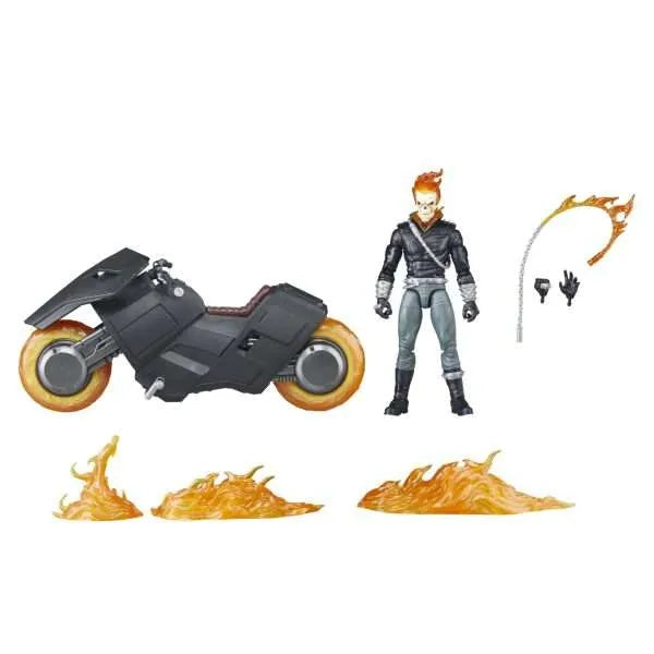Marvel Legends Series - Ghost Rider (Danny Ketch) with Motorcycle - Marvel 85th Anniversary Comics Collectible