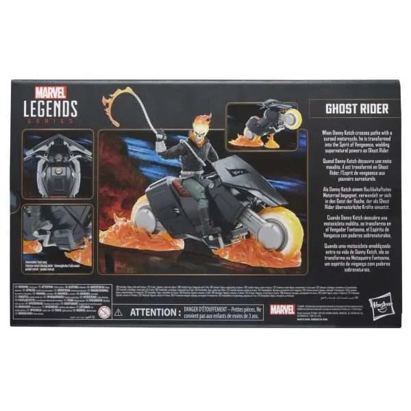 Marvel Legends Series - Ghost Rider (Danny Ketch) with Motorcycle - Marvel 85th Anniversary Comics Collectible