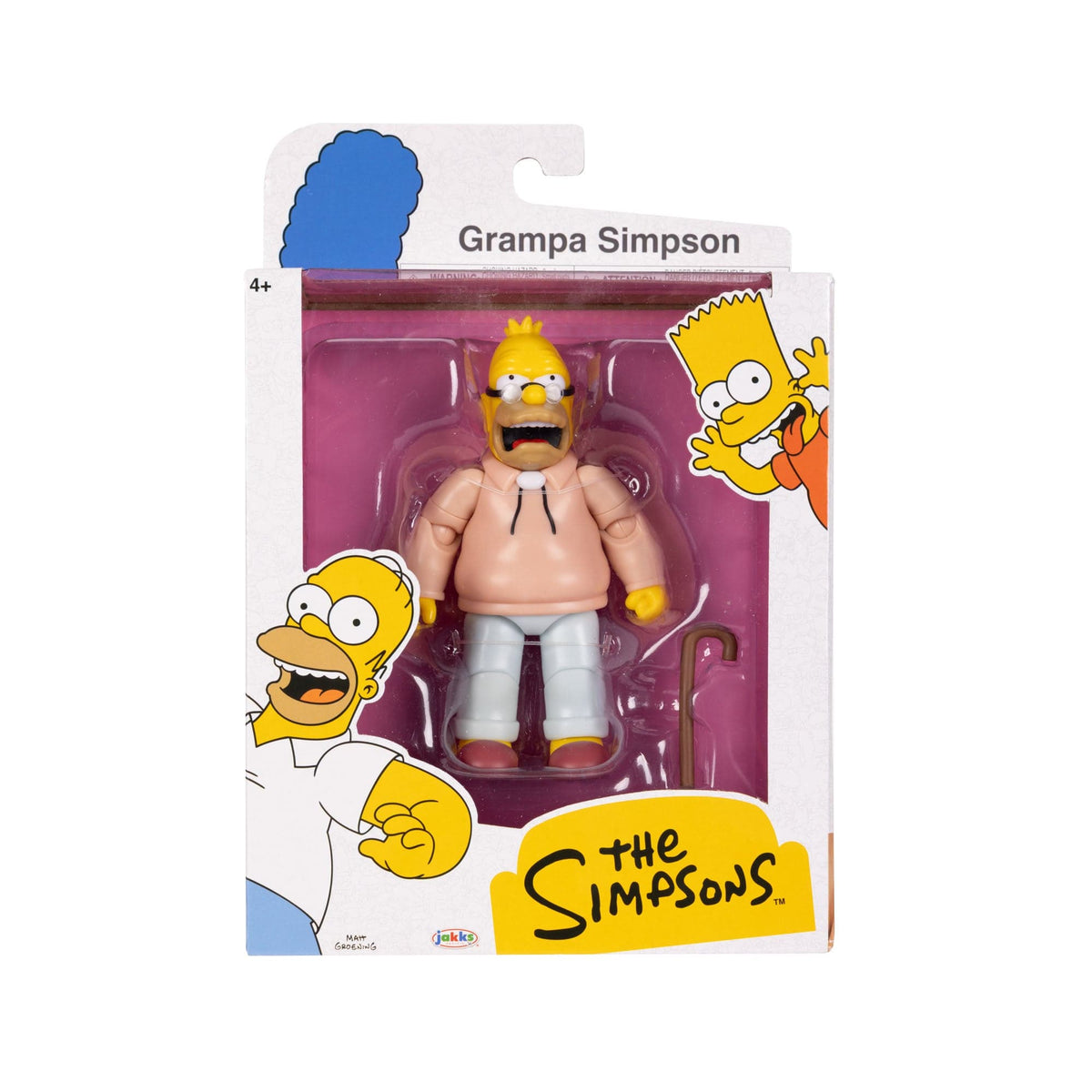 The Simpsons - 5" Action Figure Wave 5 - Grampa Simpson - Jakks Pacific