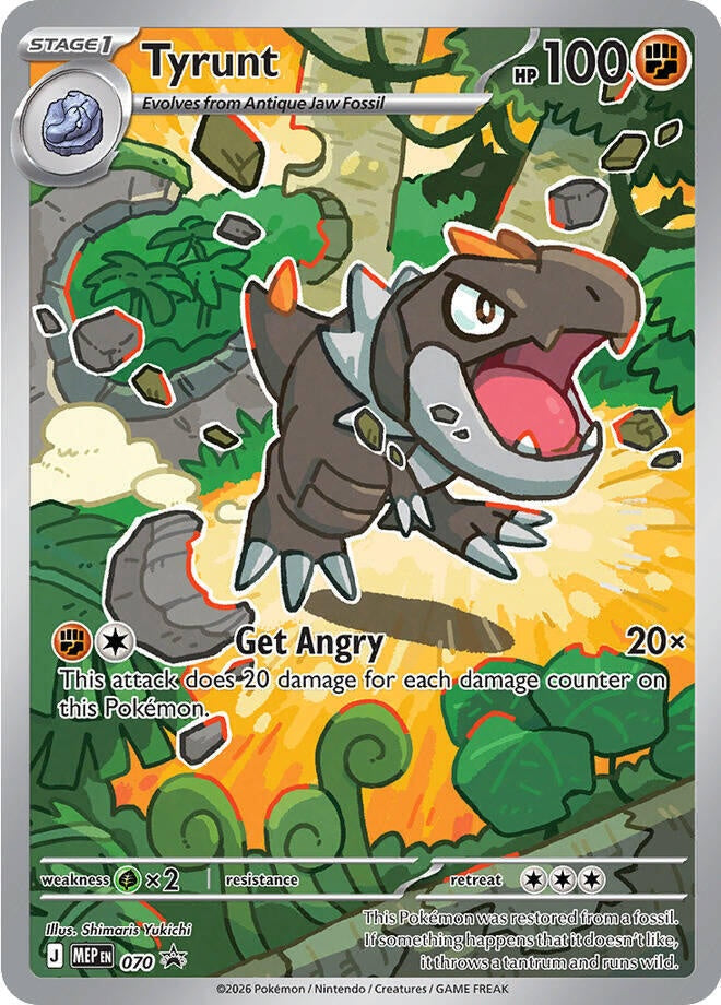 Tyrunt #070 - Pokemon Mega Evolution Promo