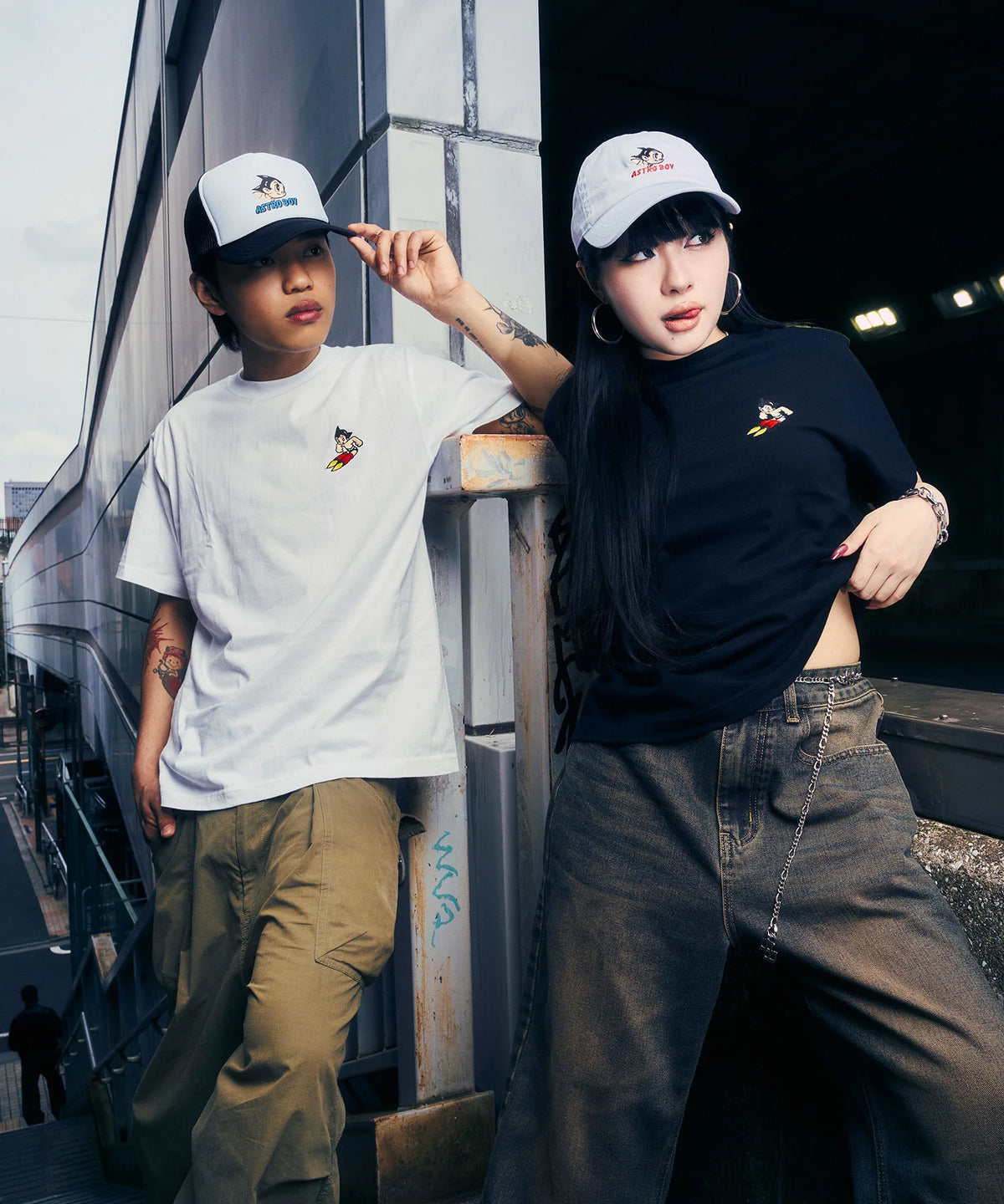 HOMEGAME Tokyo x Astro Boy ATOM EMBROIDERED TEE Black [HG250147] - Japan Exclusive