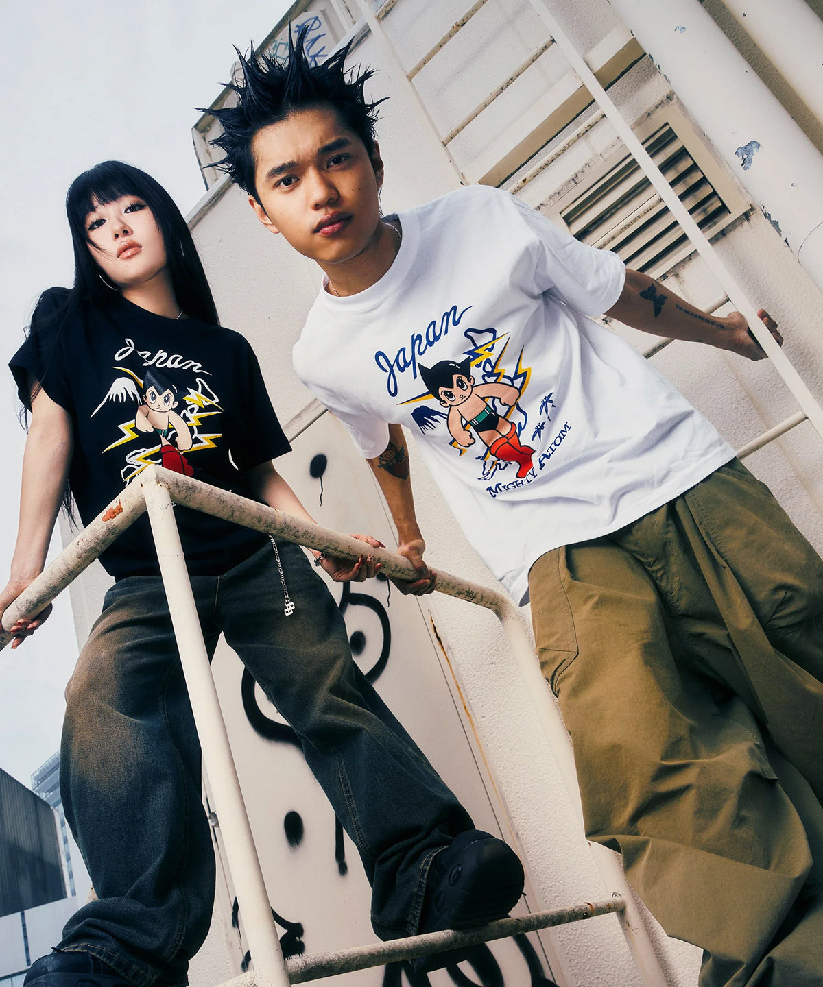 HOMEGAME Tokyo x Astro Boy ATOM SOUVENIR TEE White [HG250145] - Japan Exclusive