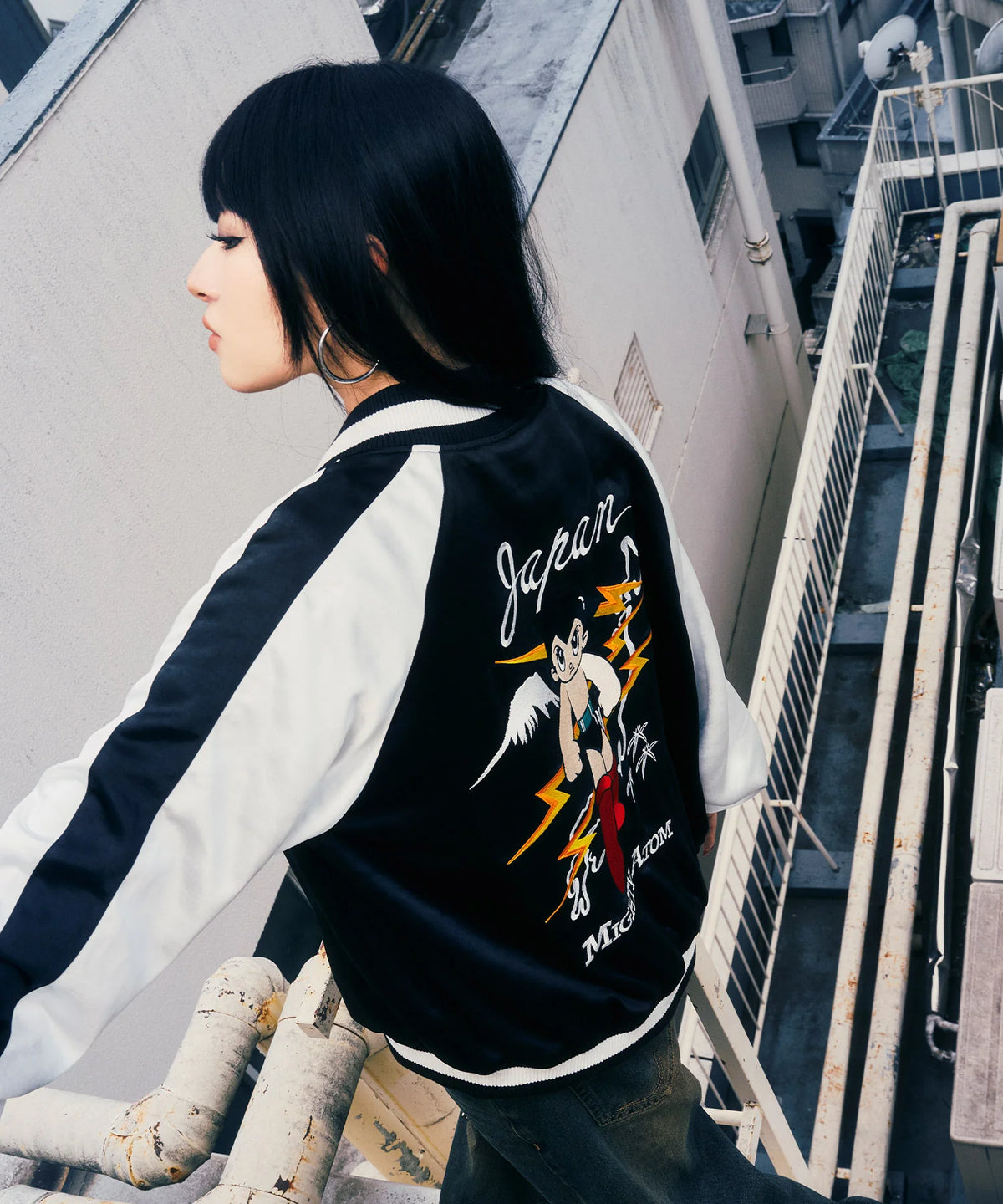 HOMEGAME Tokyo x Astro Boy ATOM SOUVENIR JACKET Reversible [HG251001] - Japan Exclusive
