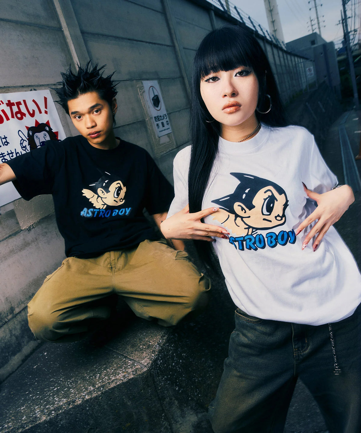HOMEGAME Tokyo x Astro Boy ATOM HEAD LOGO TEE White [HG250146] - Japan Exclusive