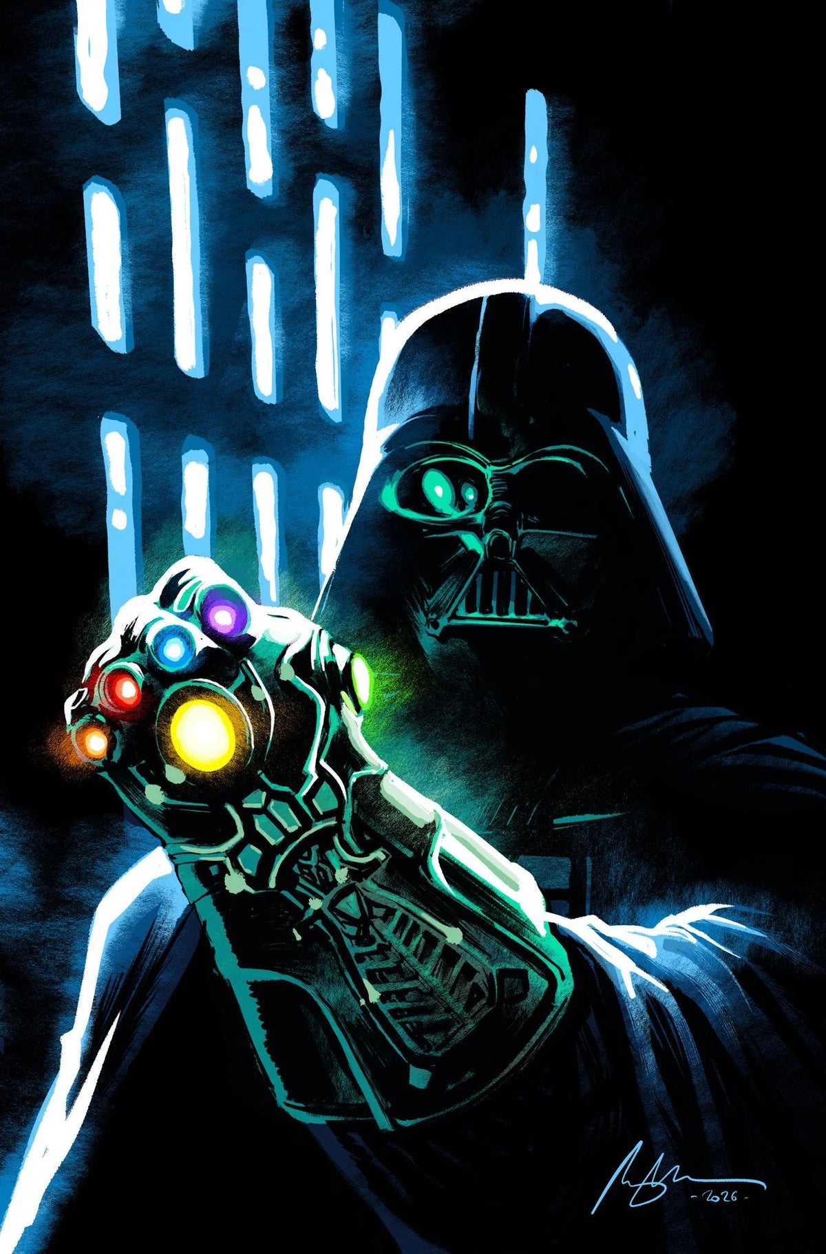 Star Wars x Marvel Hope Assembles - Issue #1 Cover E Rafael Albuquerque Crossover Variant (PRE-ORDER JAN 2027)