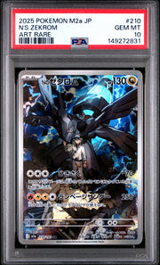 N's Zekrom PSA Front - Cert #149272831
