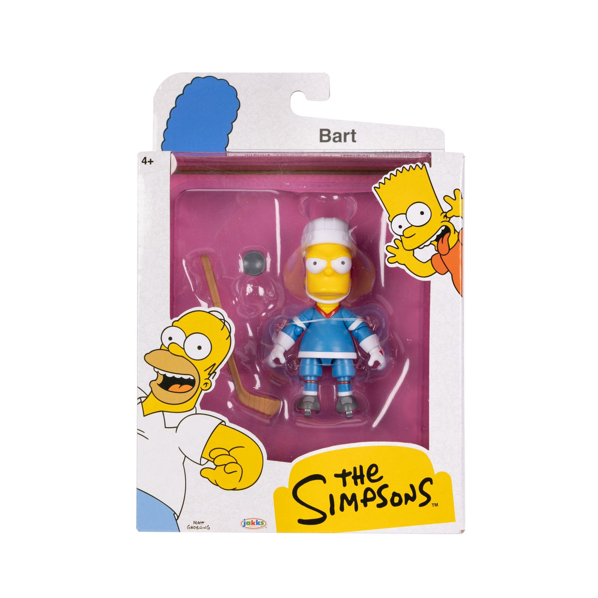 The Simpsons - 5" Action Figure Wave 5 - Hockey Bart - Jakks Pacific