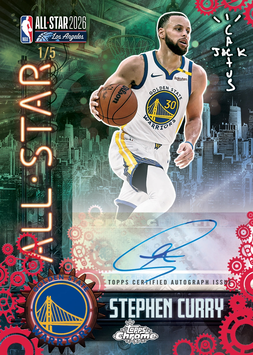 2025-26 Topps Chrome Basketball x Cactus Jack Travis Scott NBA All Star Box