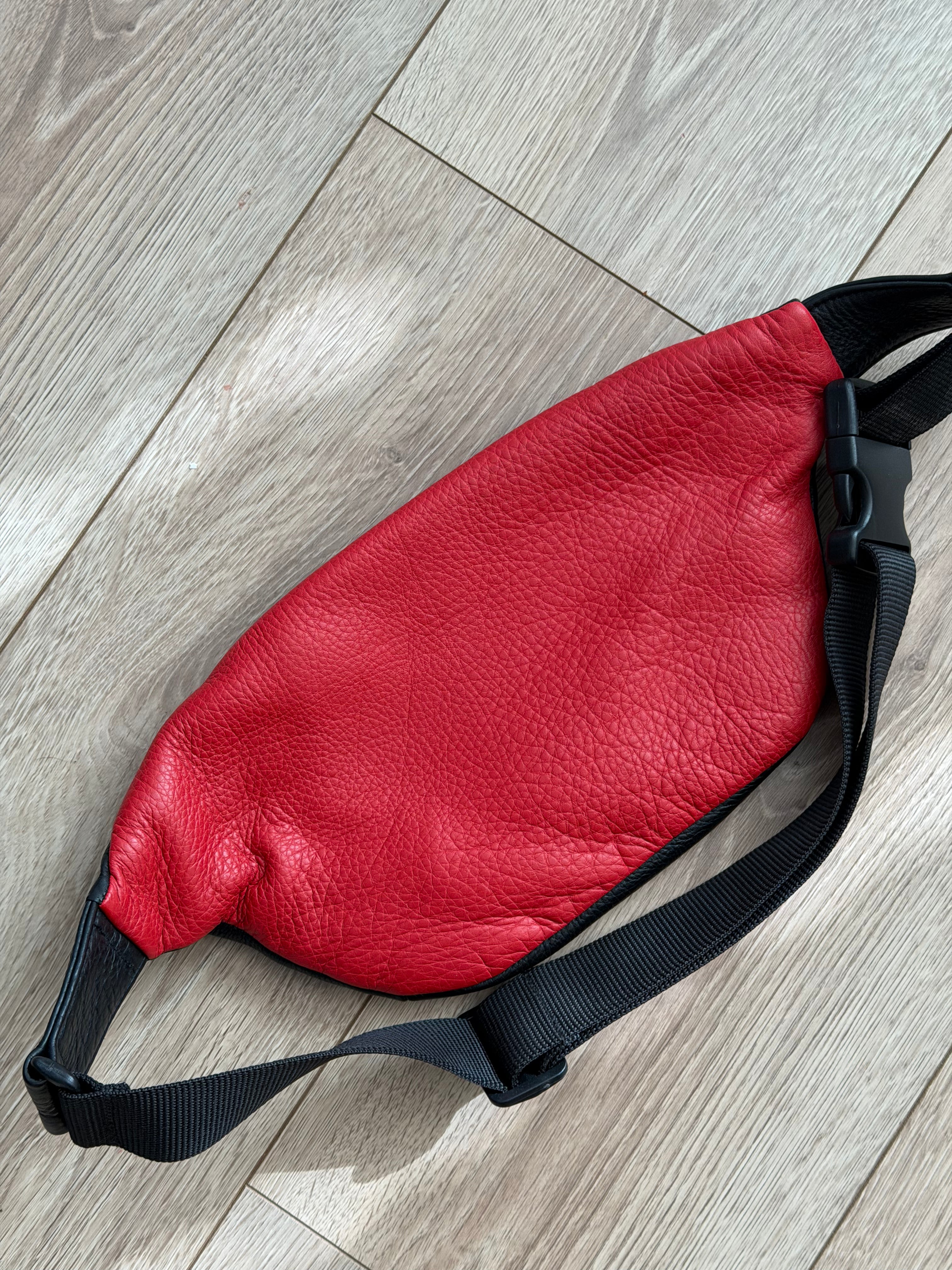 Just Don x Air Jordan 2018 LA All-Star Exclusive Leather Flight Hip Bag