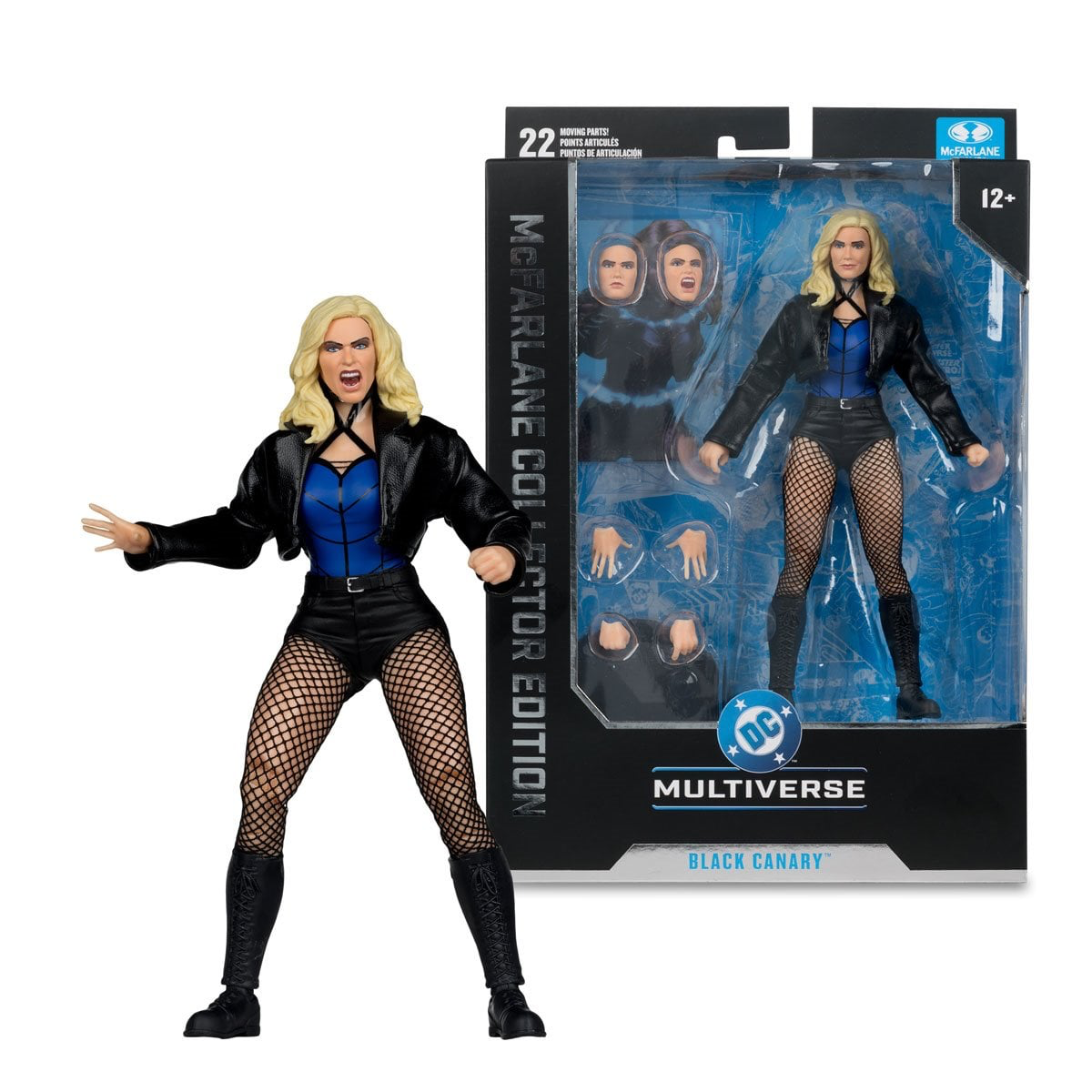 McFarlane DC - Black Canary (DC Rebirth #54) - Multiverse Collector Edition Wave 14 - 7" Action Figure
