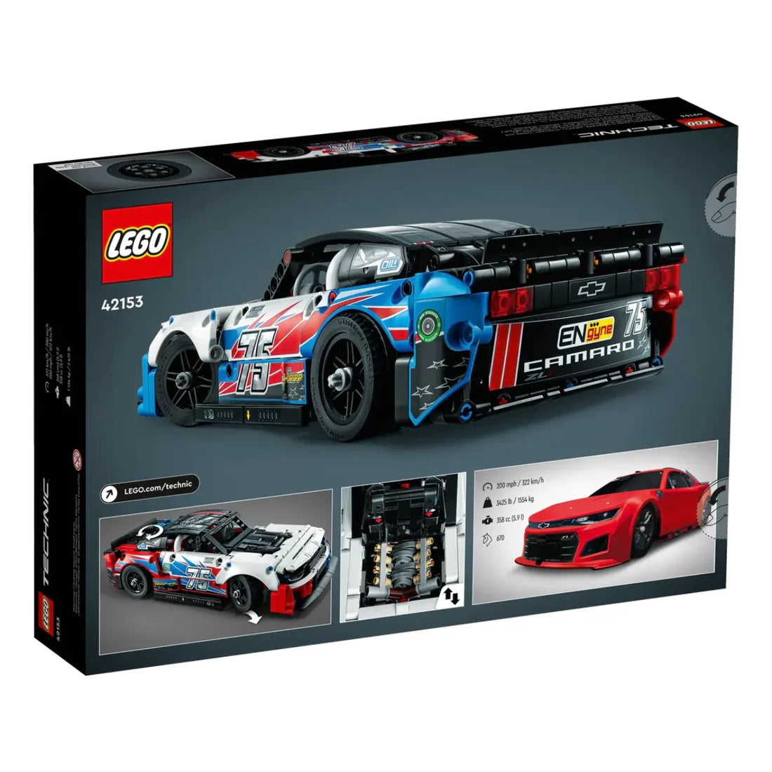 LEGO - Technic Nascar Next Gen Chevrolet Camaro ZL1 #42153