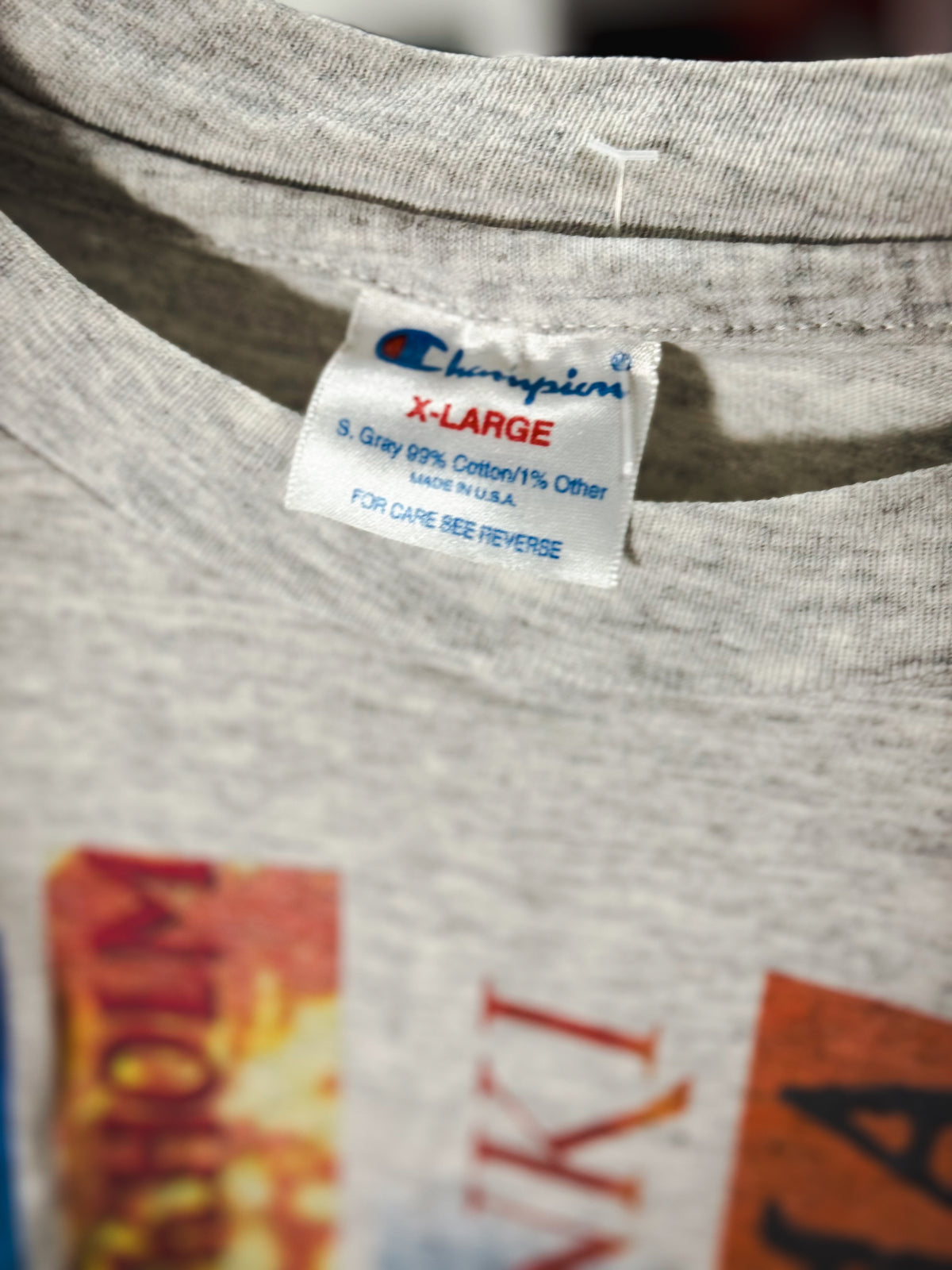 Champion Olympics Heritage Vintage Thrift Tee - Made in USA