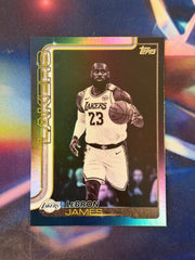 2025-26 Topps - Lebron James - Blackout Exclusive Parallel #150  - Raw Ungraded Card