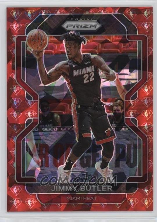 2021-22 Panini Prizm  - NBA 75th Anniversary Diamond Prizm - Jimmy Butler #236 - Limited to /75 - Ungraded Raw Card