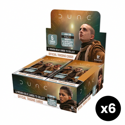 2026 Khadou - Dune 3 Metal X Foil SEALED CASE OF 6 Boxes - Includes 24 packs each (PRE-ORDER DEC 9, 2026)