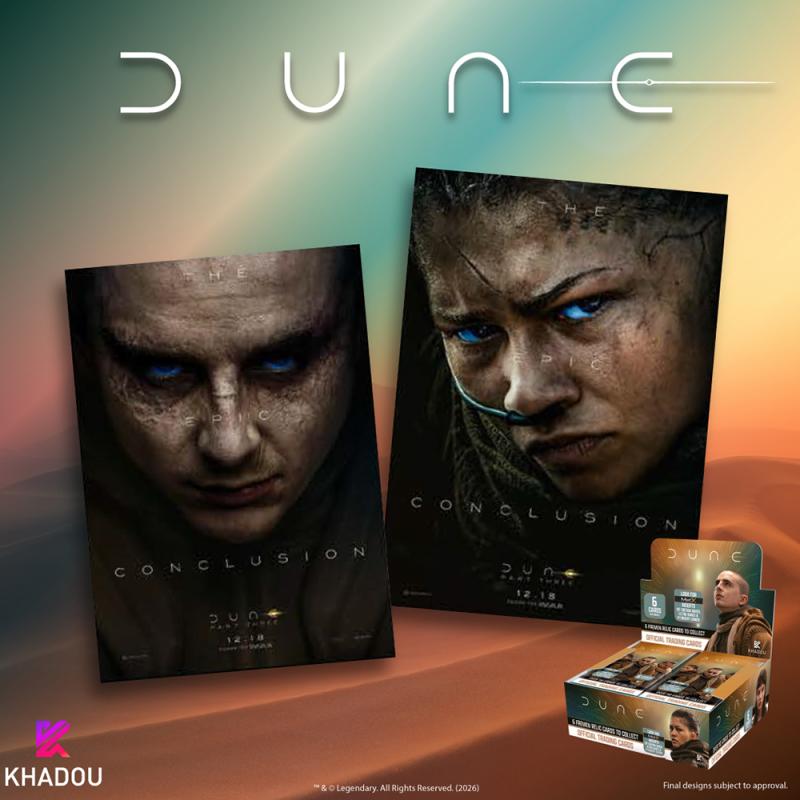 2026 Khadou - Dune 3 Metal X Foil Box - Includes 24 packs (PRE-ORDER DEC 9, 2026)