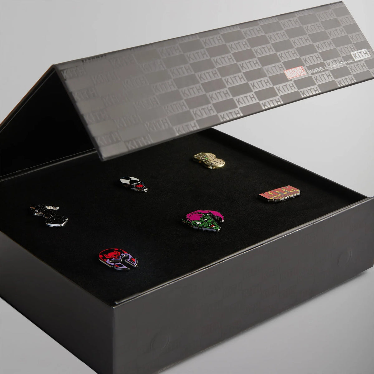 Marvel | Kith Super Villain Pin Set