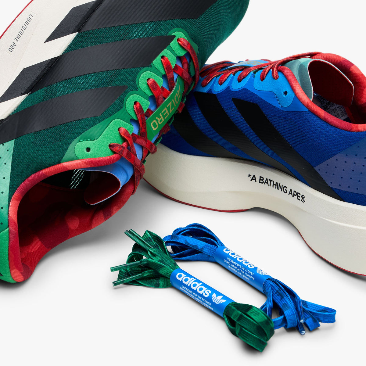 adidas Bape Adizero EVO SL Bape Green/ Multi Color - KJ5749