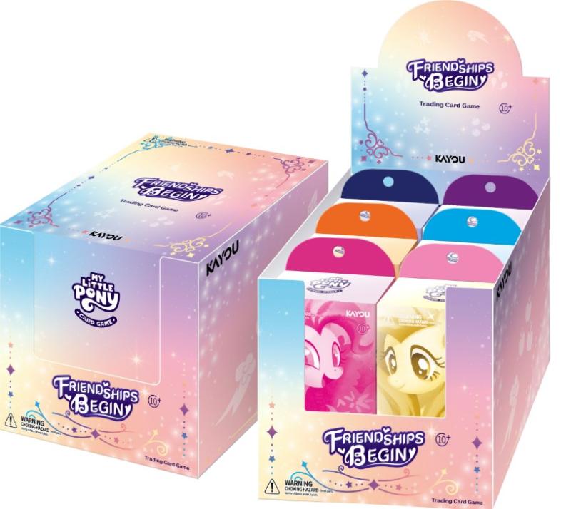 My Little Pony TCG: Friendships Begin Starter Set Display - Complete Set of 6