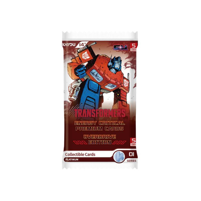Kayou TCG: Transformers Energy Critical Premium Cards (Overdrive Edition) Series 1 Booster Box - (PRE-ORDER AUGUST 2026)