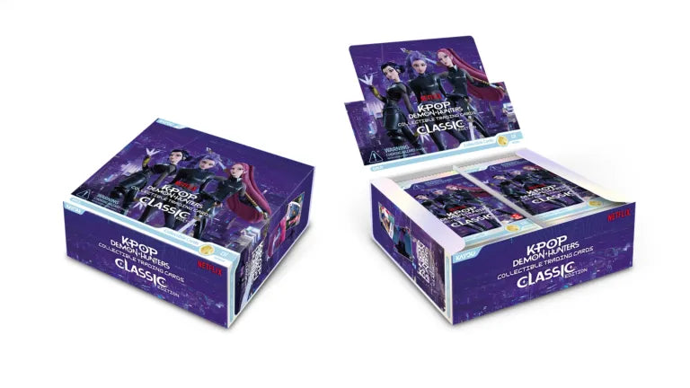 K-Pop Demon Hunters World Tour Collectible Cards - Series 1 - Classic Edition Display Box