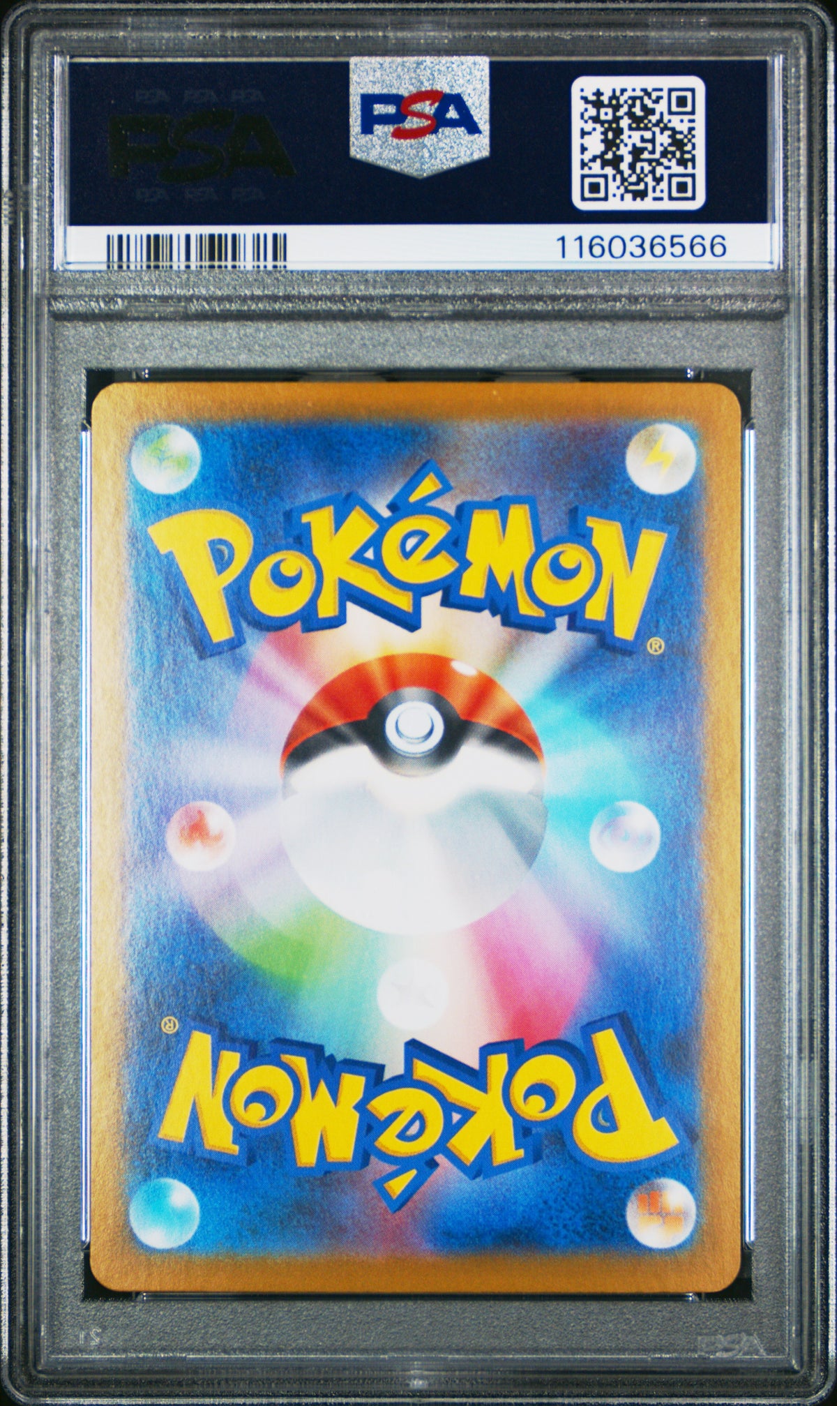 Ethans Ho-Oh ex PSA 9 Back - Cert #116036566