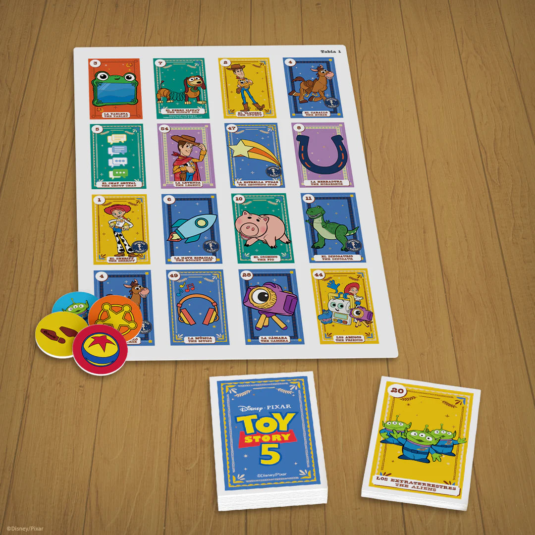 Lotería: Toy Story 5 Board Game - Hobby Exclusive
