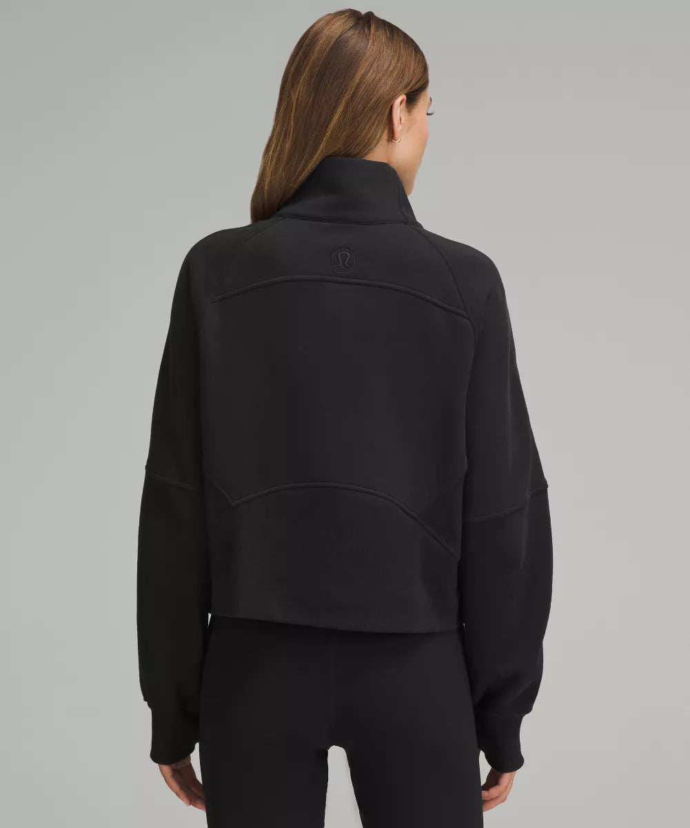Lululemon Scuba Oversized Funnel-Neck Half Zip "Black" - LW3GGCS