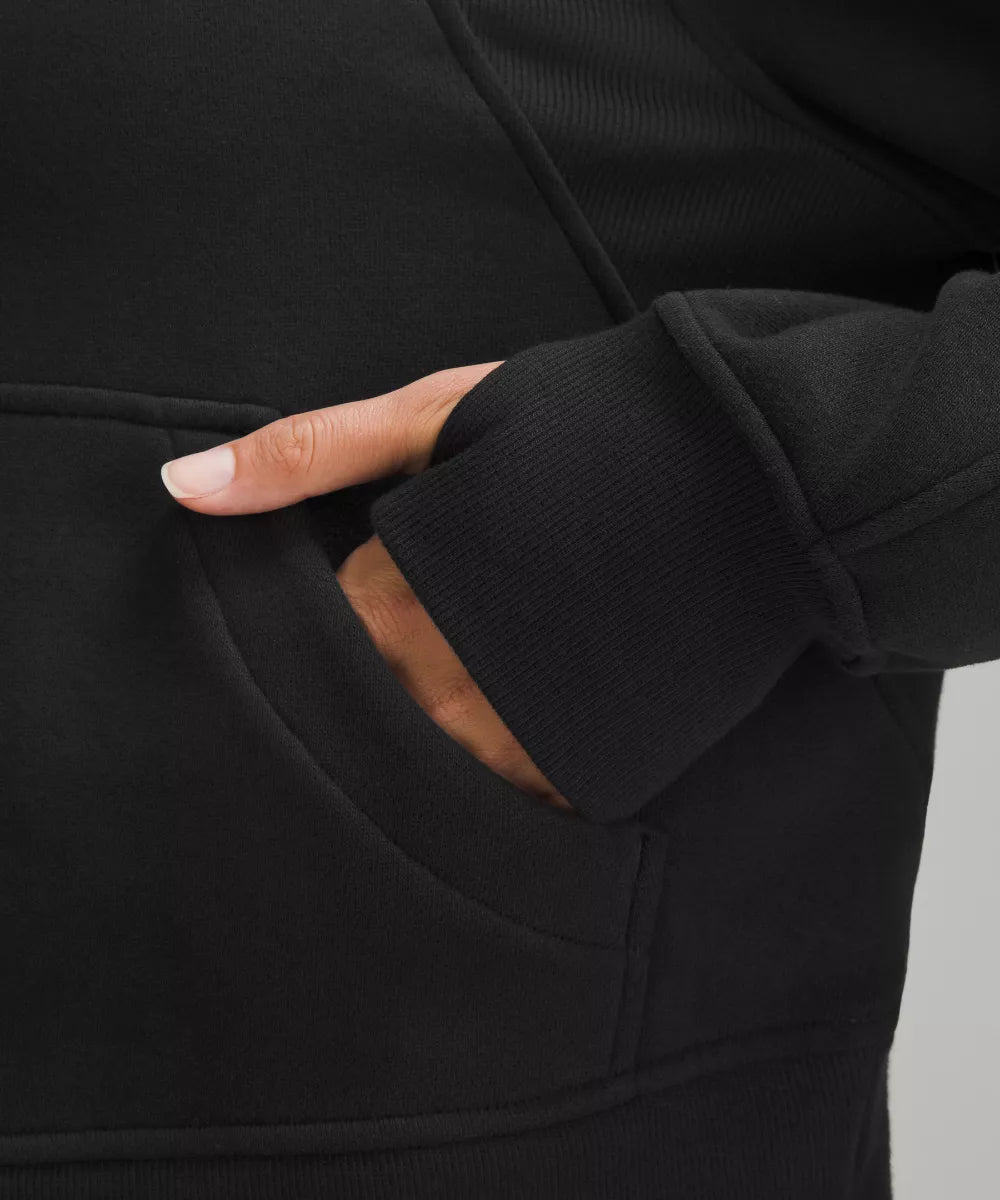 Lululemon Scuba Oversized Funnel-Neck Half Zip "Black" - LW3GGCS