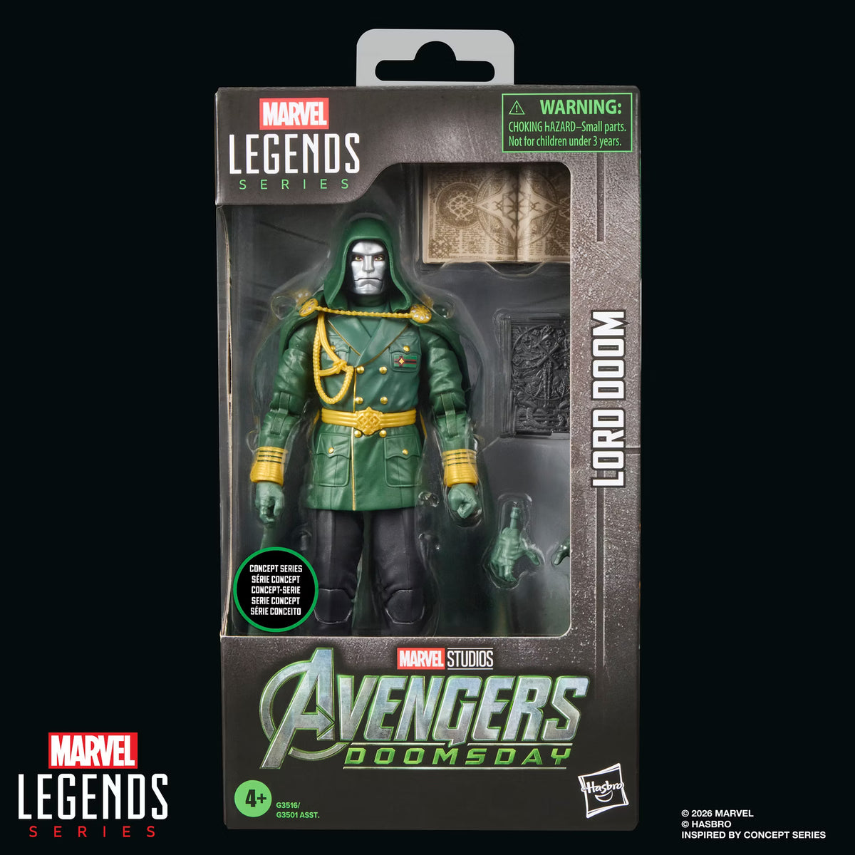 Marvel Legends Series - Avengers: Doomsday - Lord Doom Concept Series 6-Inch Action Figure (PRE-ORDER APRIL 2027)