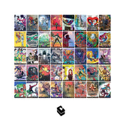 Magic The Gathering x Marvel Spider-Man Source Material - FOIL Complete Set of 40 Cards