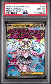 Mega Diancie EX PSA Front - Cert #149272843