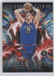 2024-25 Panini Origins - Cosmic Storm - Red - Nikola Jokic #12 - Limited to /75 - Ungraded Raw Card