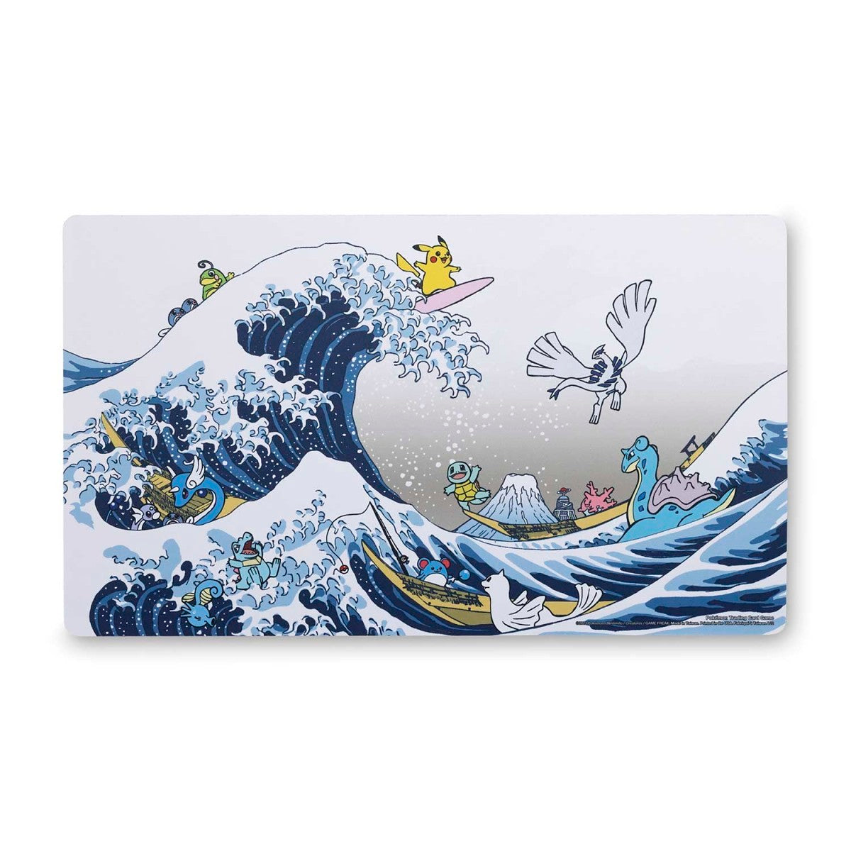Pokemon Center - The Great Wave Pikachu & Friends Playmat