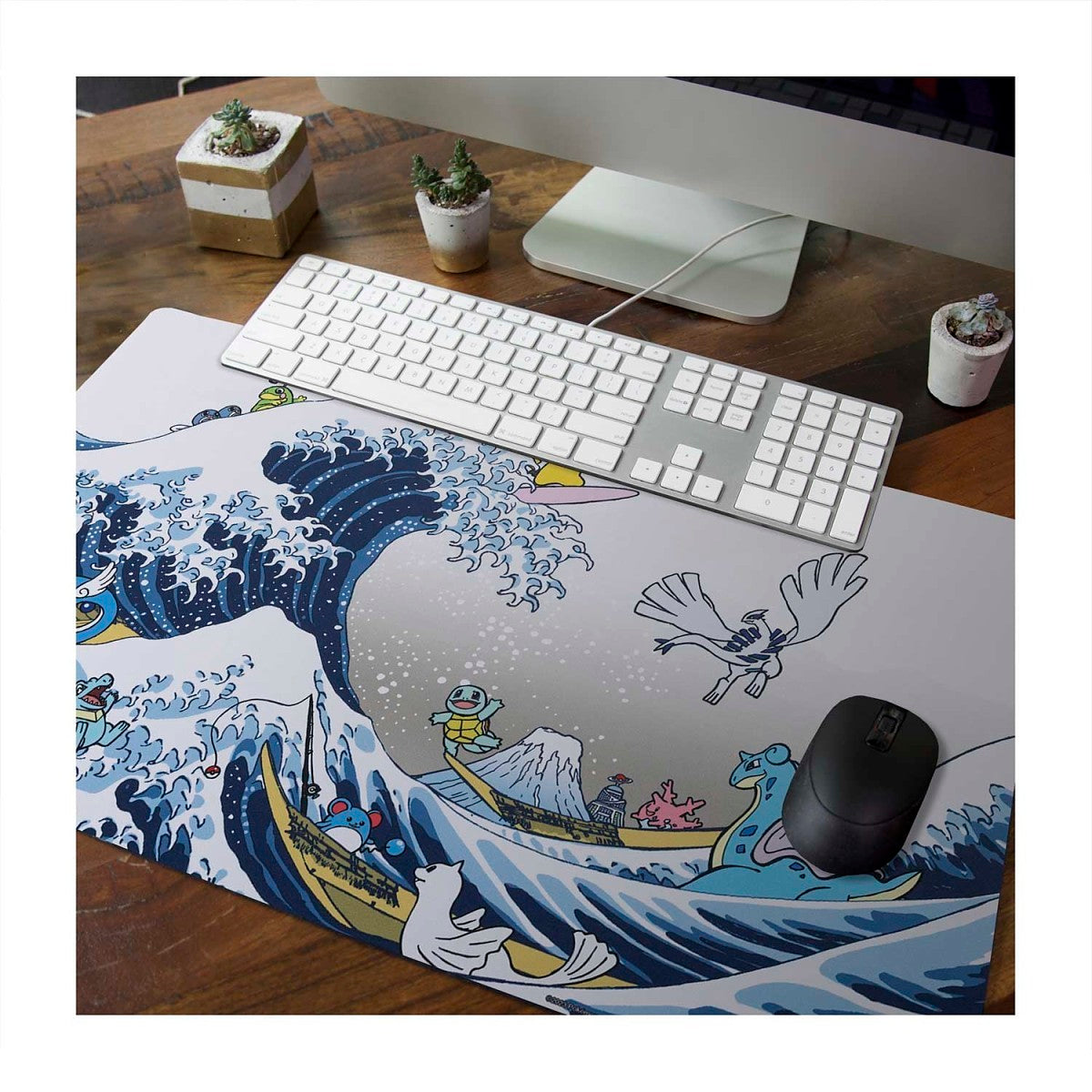 Pokemon Center - The Great Wave Pikachu & Friends Playmat