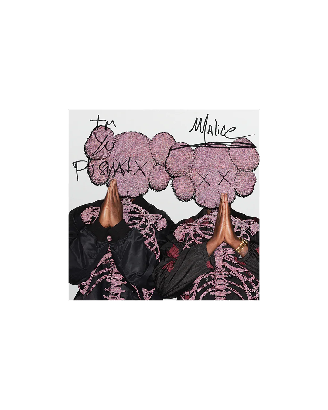 The Clipse - Let God Sort Em Out - AUTOGRAPHED CD - Kaws Cover