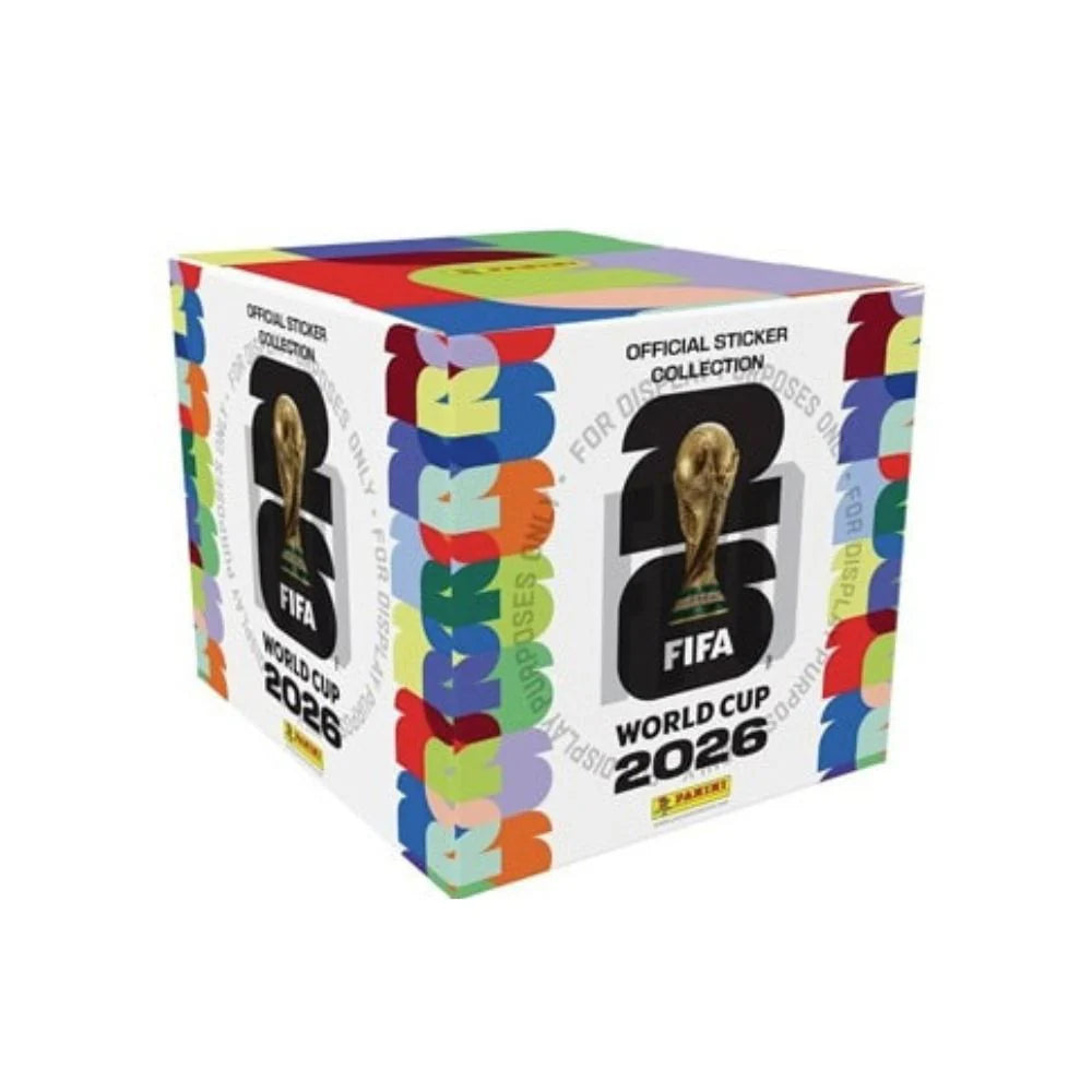 2026 Panini FIFA World Cup Soccer BUNDLE - Sticker Sealed Box (350 Stickers) and Limited Edition Red Canada Hardcover Album