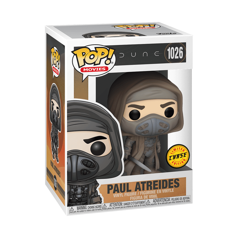 Funko Movies - Dune: Part One Paul Atreides CHASE #1026 w/ hardshell case