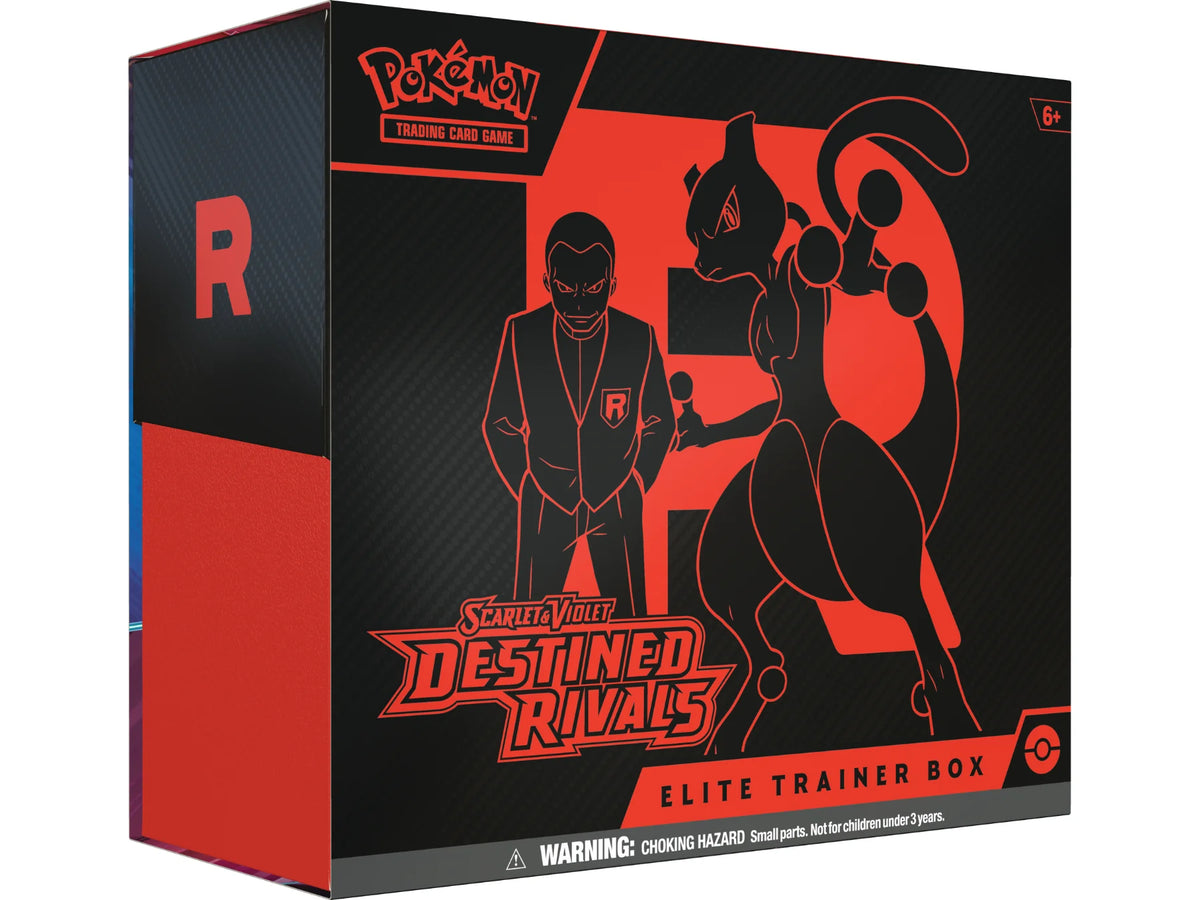 Pokemon - MAX 1 - BUNDLE - Destined Rivals Elite Trainer Box + Accessories (PRE-ORDER AUG 28, 2026)