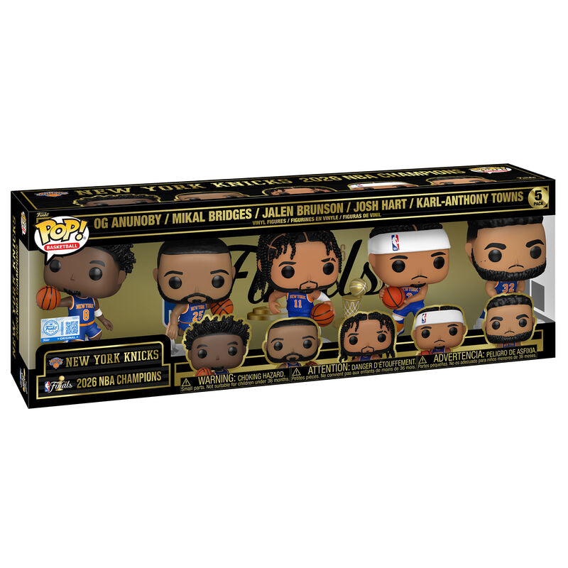 Funko NBA - New York Knicks 2026 NBA Champions 5-Pack #95700 (PRE-ORDER FEBRUARY 2027)