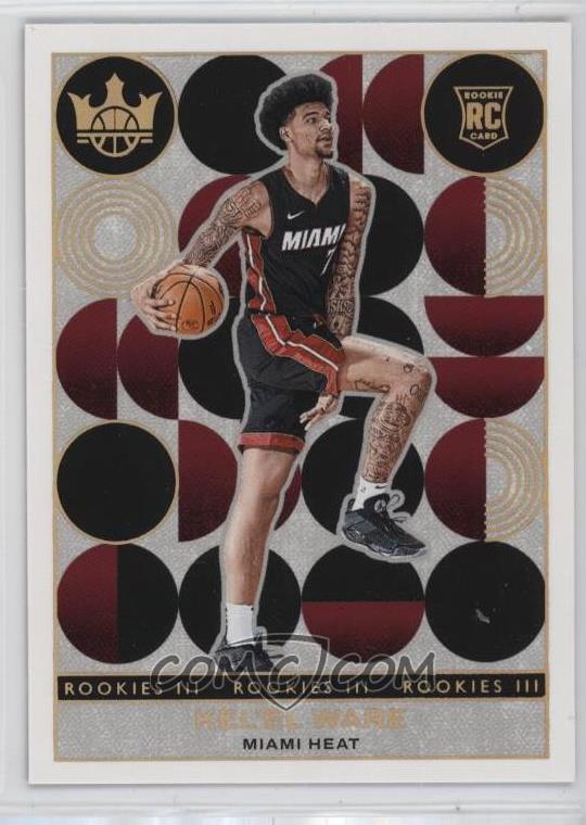 2024-25 Panini Court Kings  - Rookies III - Kel'el Ware #183 - Rookie Card - Ungraded Raw Card