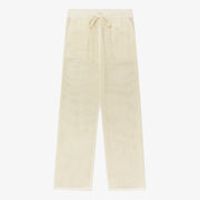 Aime Leon Dore Mesh Knit Sweatpants "Prestine Cream" ALD SS23