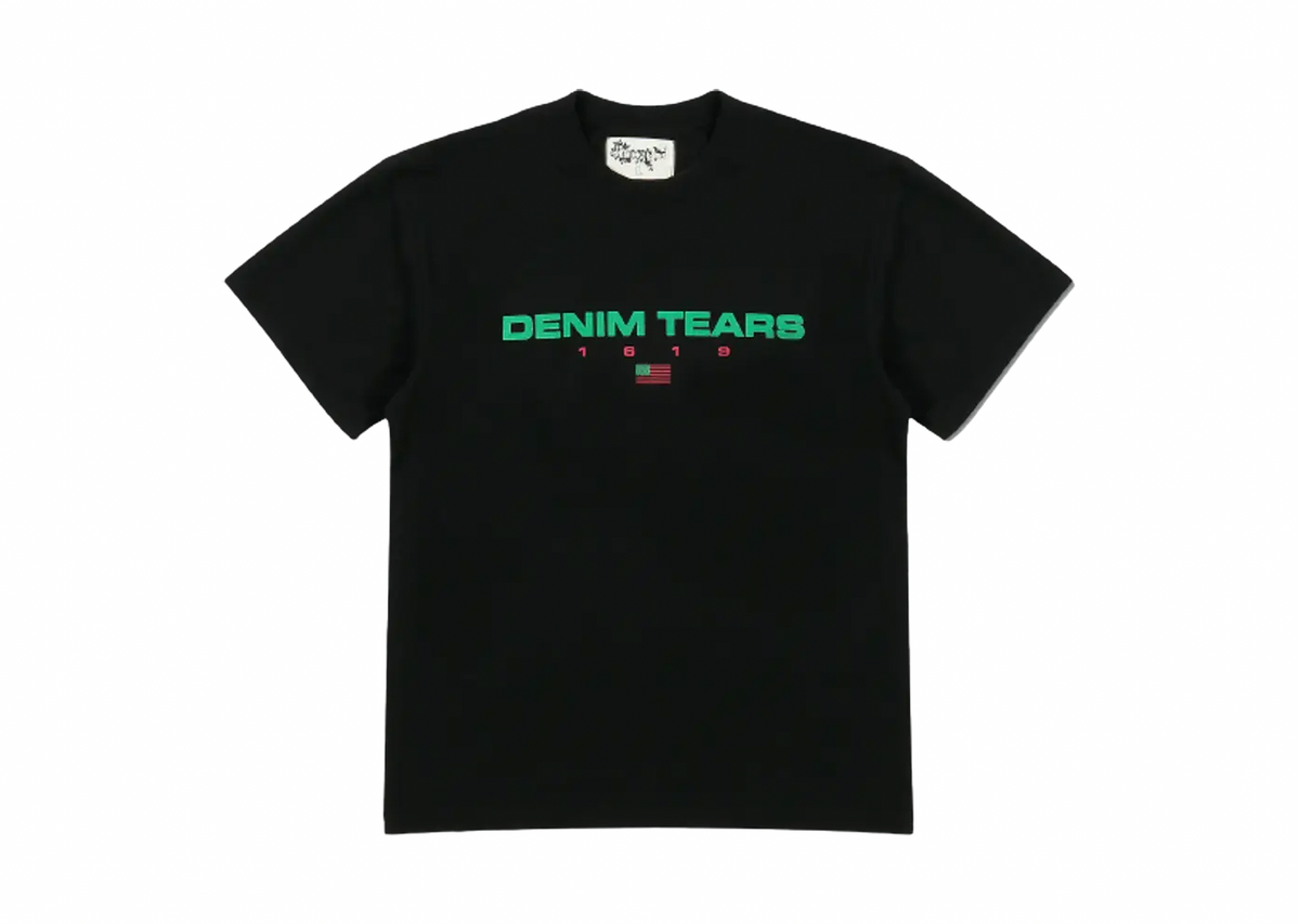 Denim Tears - Tyson Beckford  1619 Black Tee
