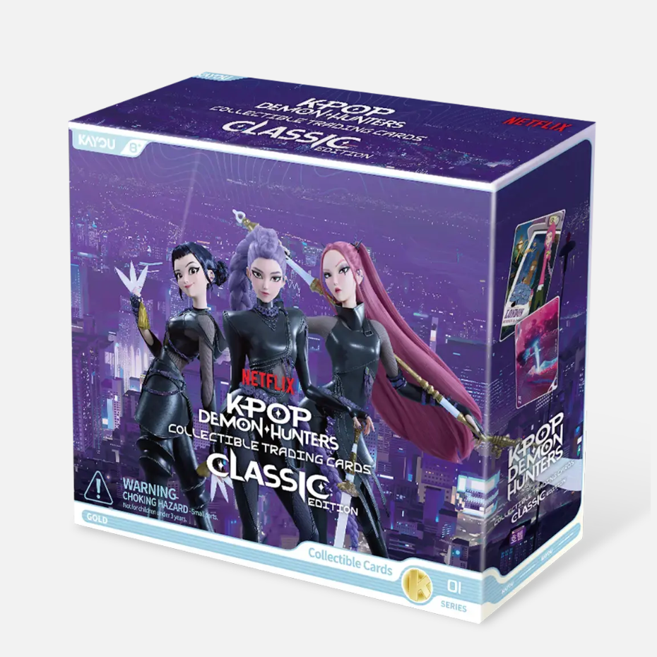 K-Pop Demon Hunters World Tour Collectible Cards - Series 1 - Classic Edition Display Box