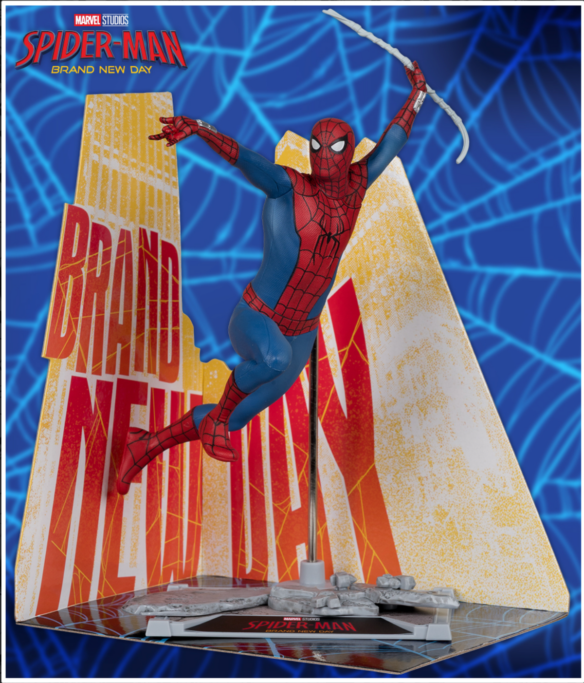 McFarlane - Spider-Man: Brand New Day - Spider-Man + Hulk Set of 2 - 1:10 Scale Posed Figures with Scene