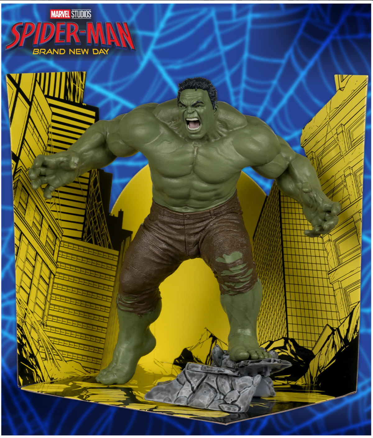 McFarlane - Spider-Man: Brand New Day - Hulk 1:10 Scale Posed Figure with Scene